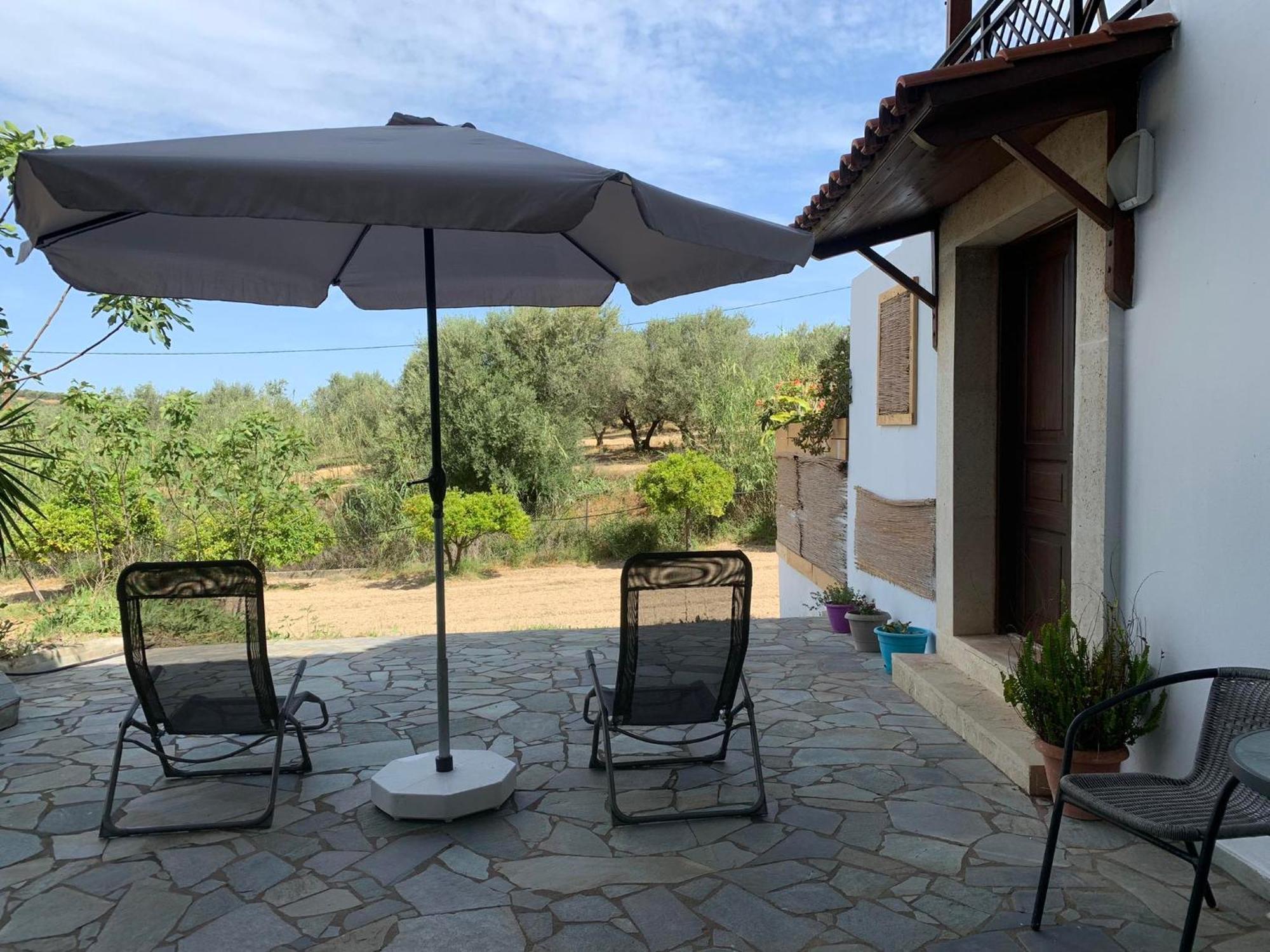 Eden Garden Villa Near Knossos Skalanion エクステリア 写真