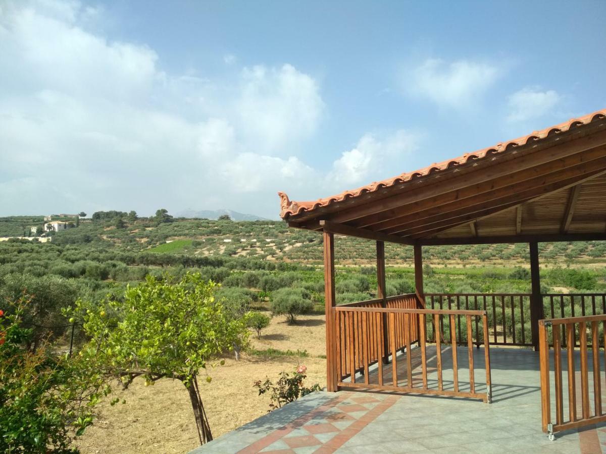 Eden Garden Villa Near Knossos Skalanion エクステリア 写真